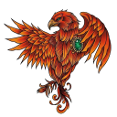 Steve Pereira Phoenix Tattoo Emblem